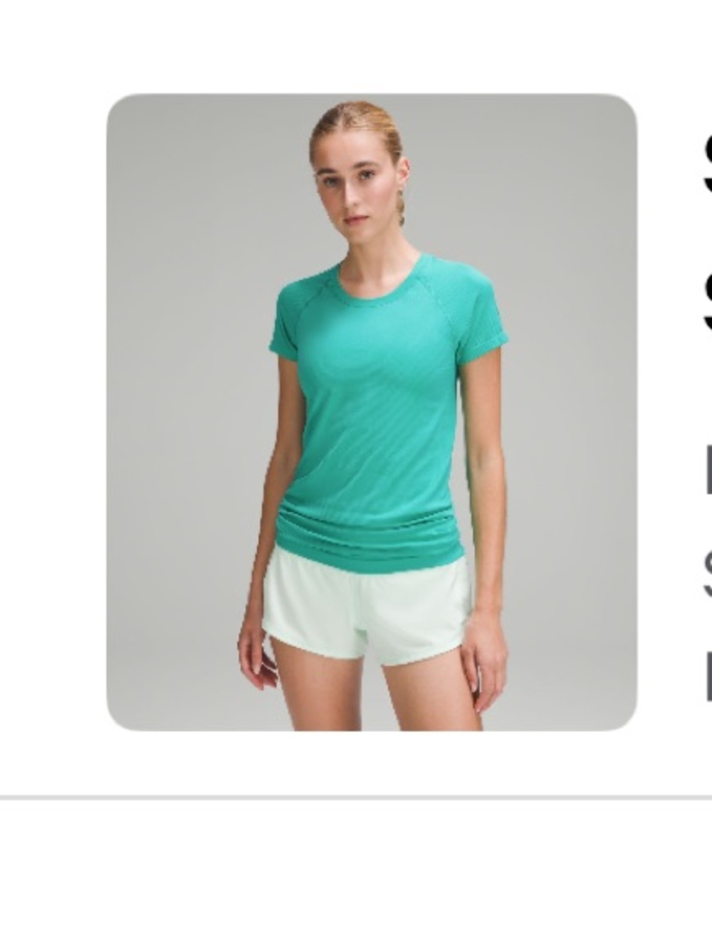 Lululemon Swiftly Tech 2.0 Short Sleeves